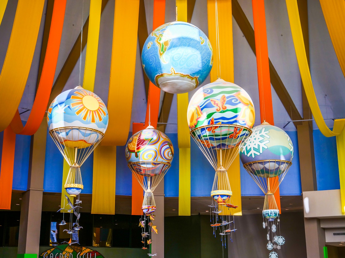 The Land Pavilion Balloons