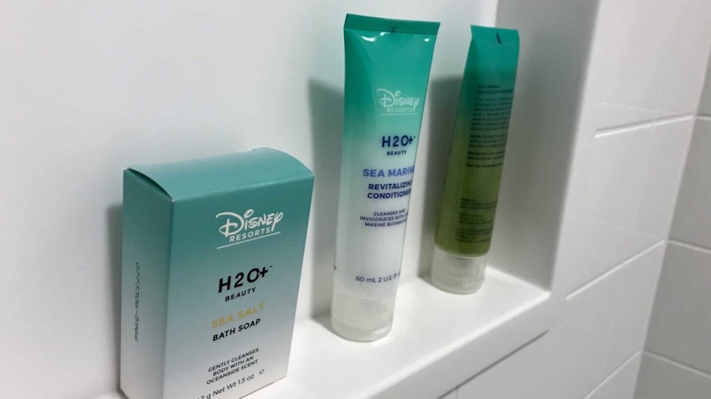 Toiletries from Disney Resorts