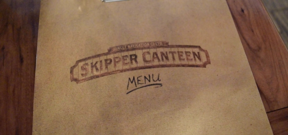 jungle navigation skipper canteen menu