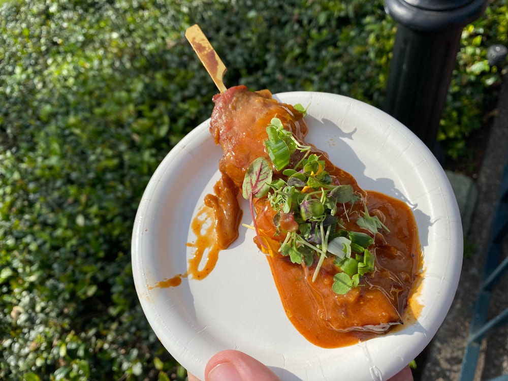 REVIEW: Bon Bon Chicken Skewer, Marco Boba, and More at Lotus House at the 2020 EPCOT International Flower & Garden Festival 12 bon bon chicken skewer lotus house 2020 epcot international flower garden festival 5.jpg?auto=compress%2Cformat&fit=scale&h=750&ixlib=php 1.2