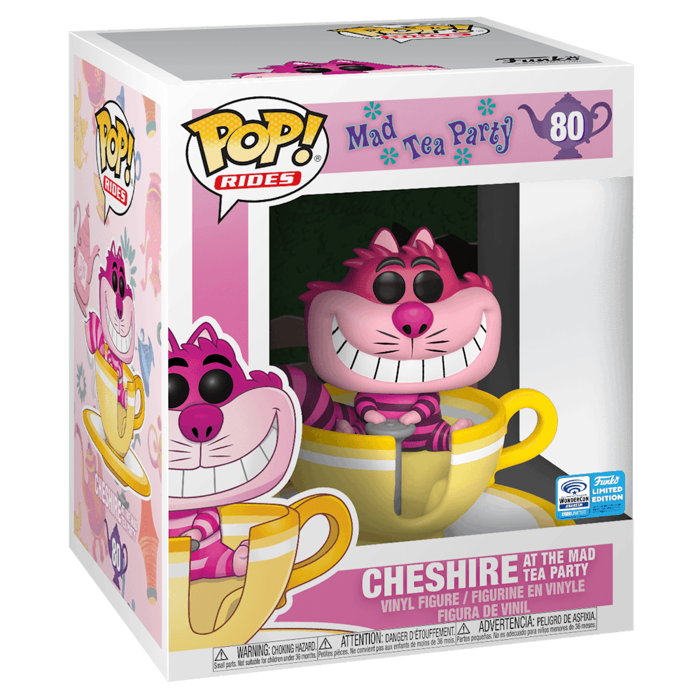 Photos New Limited Edition Cheshire Cat Mad Tea Party Funko Pop To Be Released Online April 10 Wdw News Today