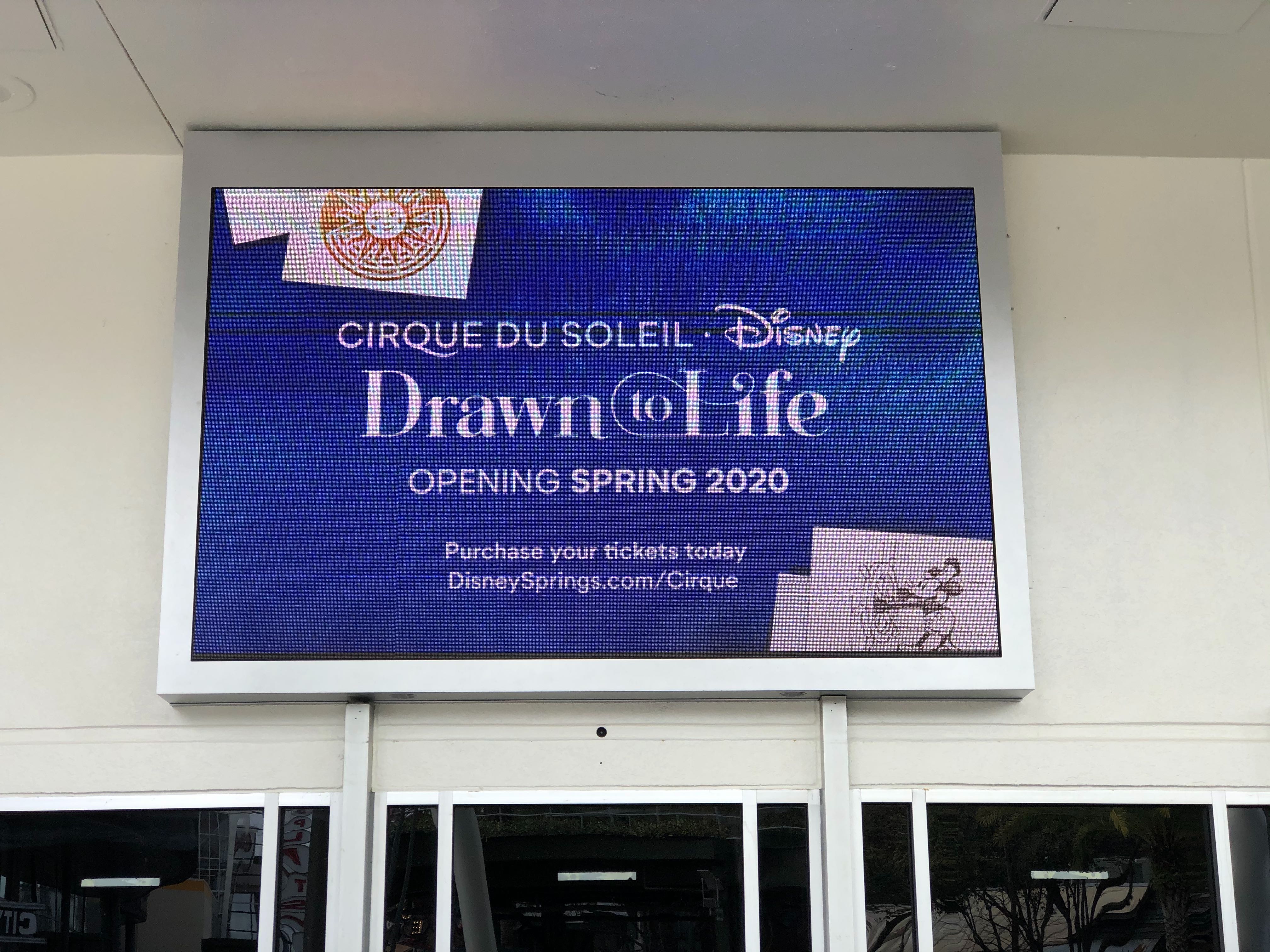 PHOTOS: Cirque du Soleil Signage Installed Ahead of New 