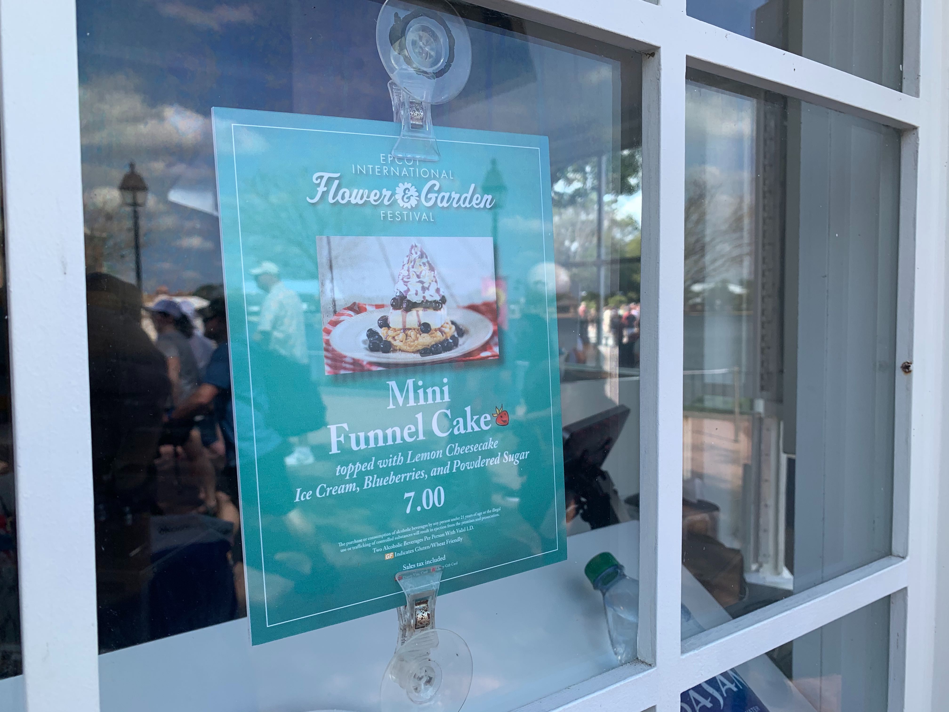 Funnel cake menu f&w2020