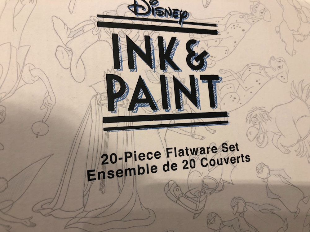 ink paint flatware