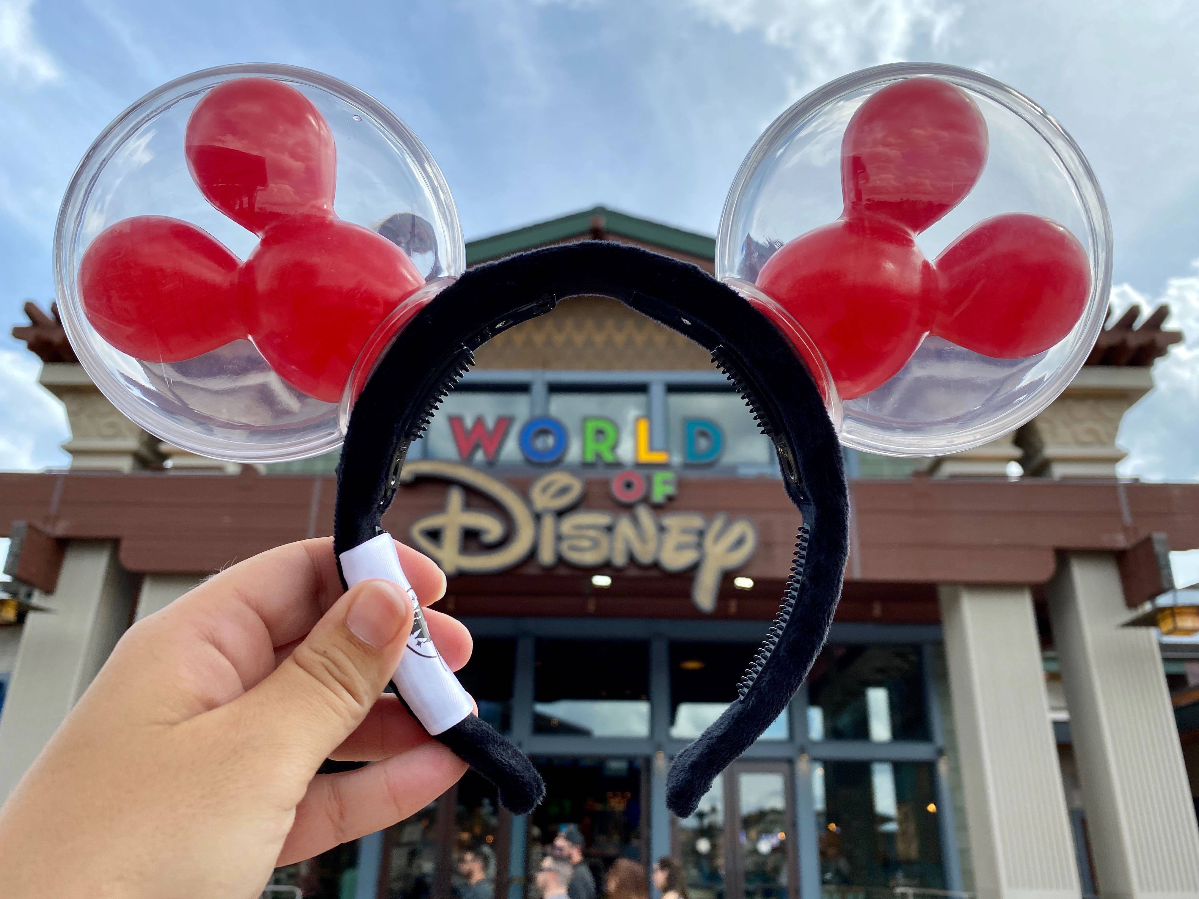 PHOTOS New LightUp Mickey Balloon Ear Headband Finally Floats Into