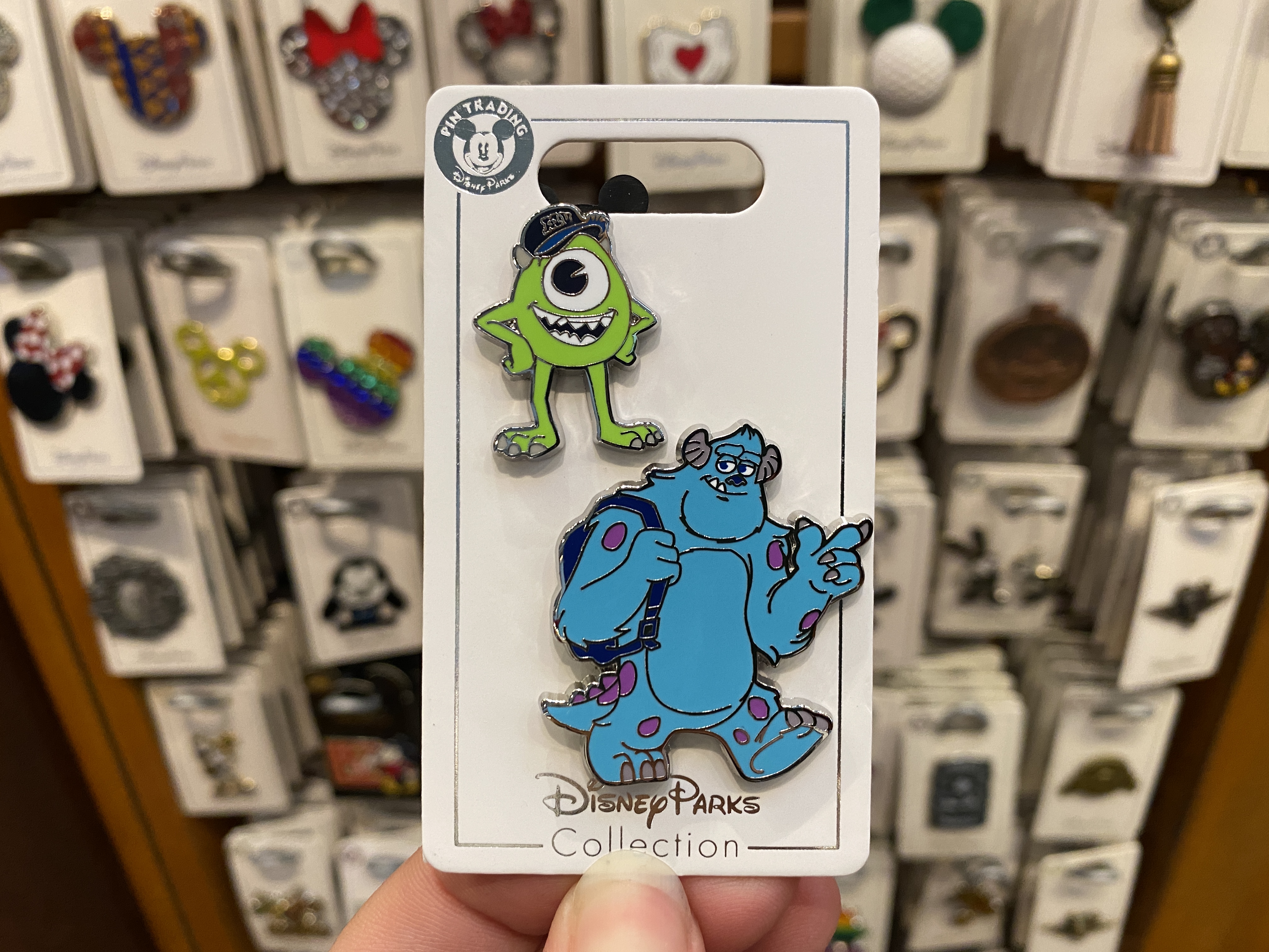 Monsters university duo pin