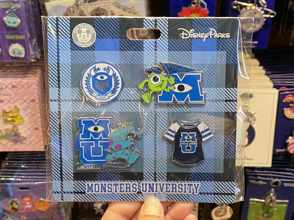Monsters university pin pack