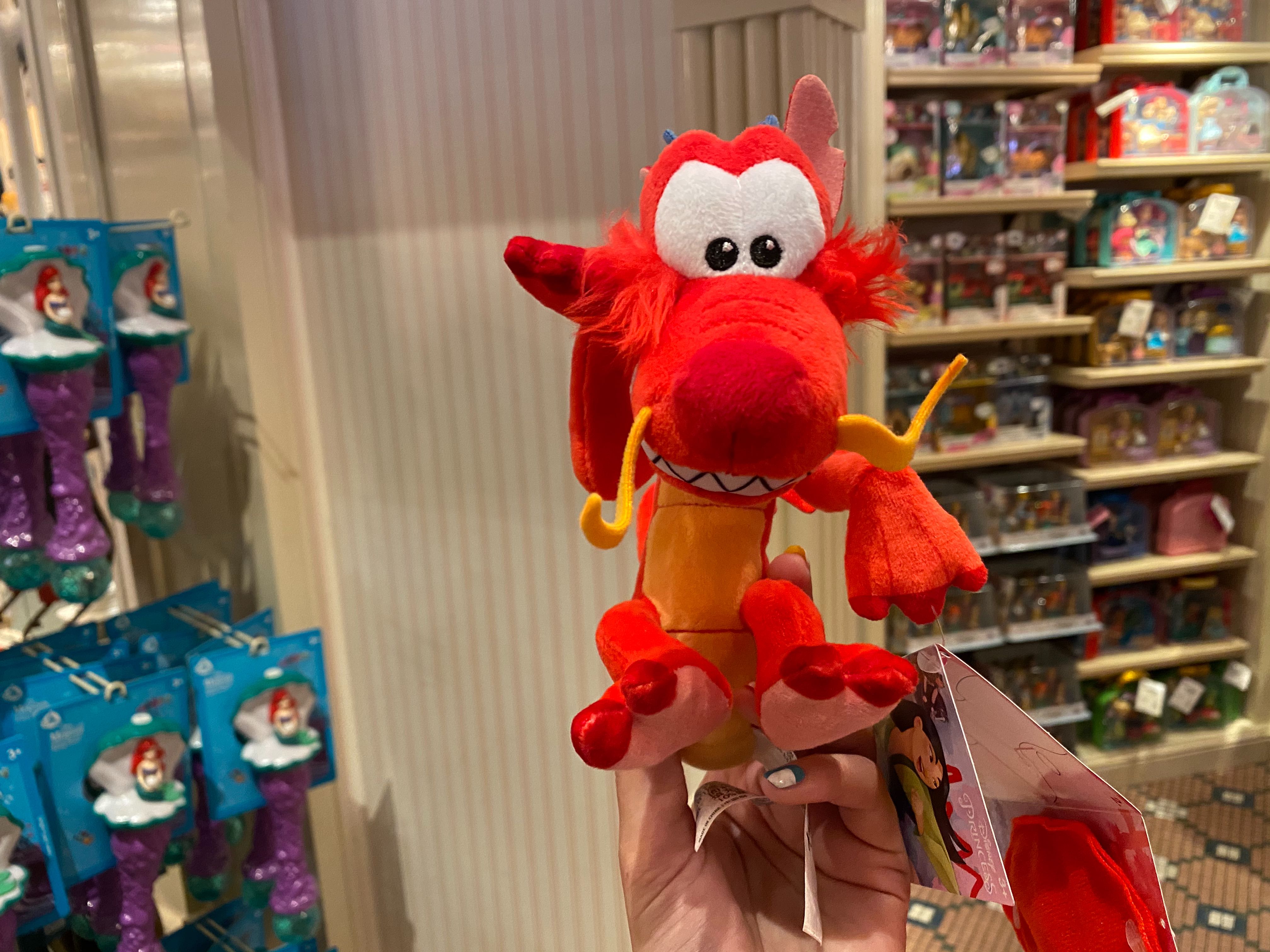 mushu soft toy