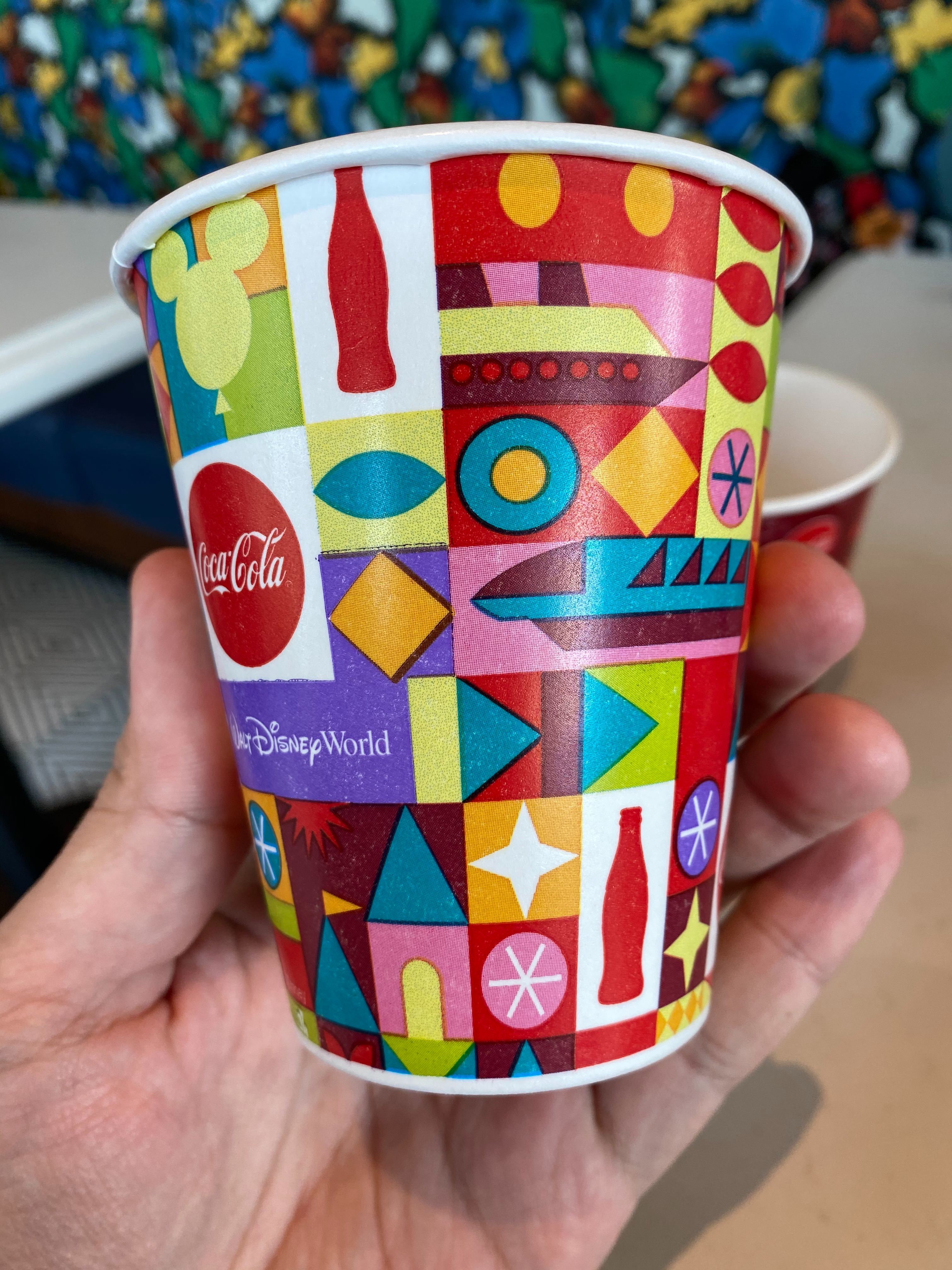 paper cup design as a net