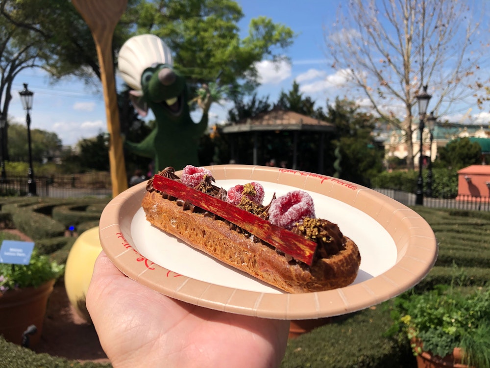 raspberry eclair fleur de lys 2020 epcot international flower garden festival 4.jpg?auto=compress%2Cformat&fit=scale&h=750&ixlib=php 1.2