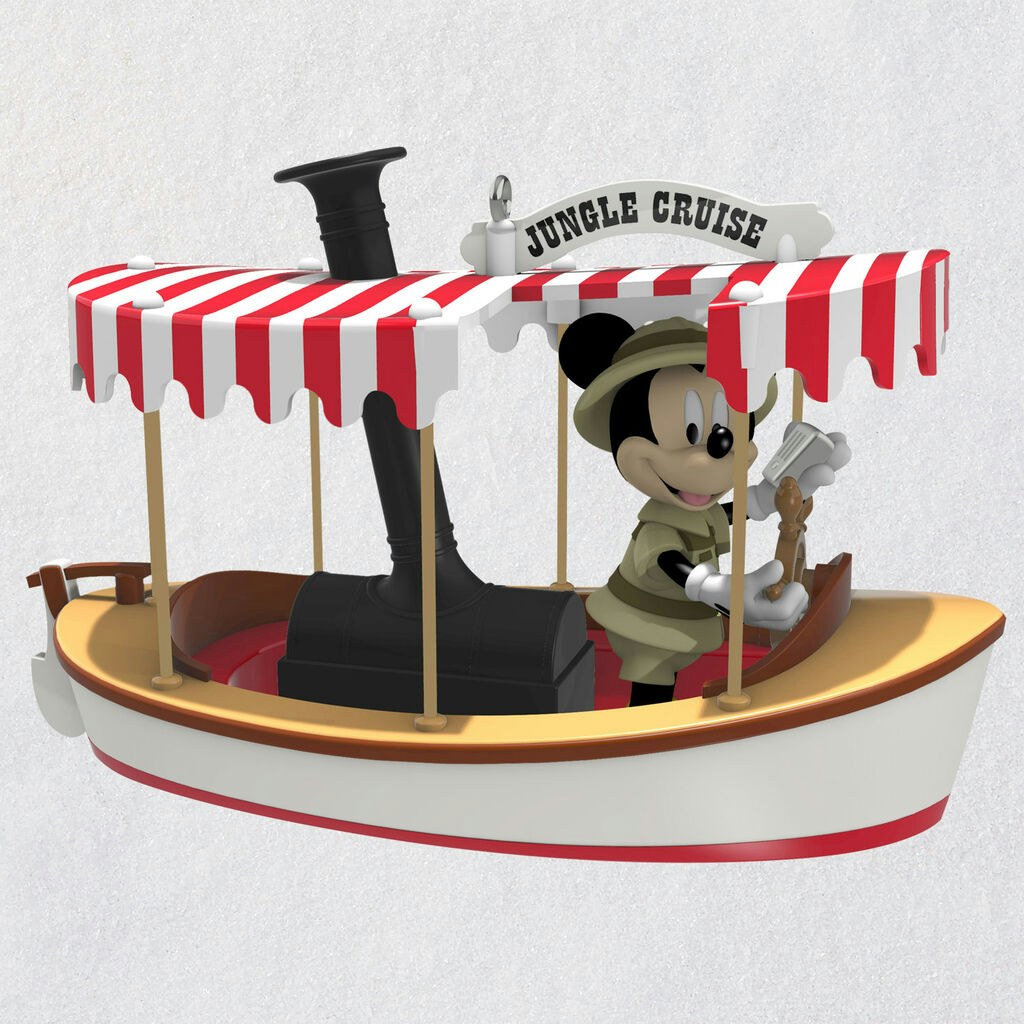 New Disney Parks Hallmark Keepsake Ornaments Featuring Jungle Cruise, The Haunted Mansion