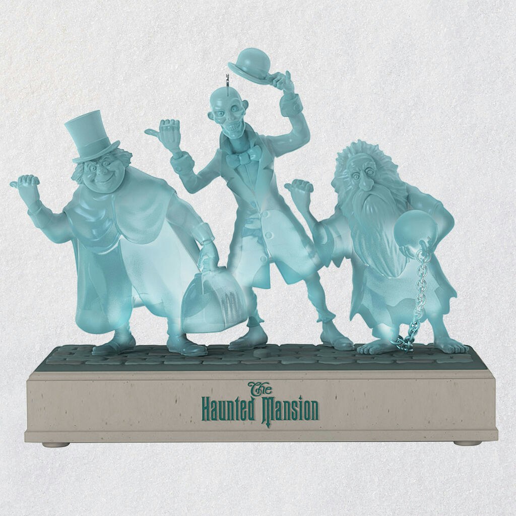 The Haunted Mansion Hitchhiking Ghosts Musical Keepsake Ornament With Light 3999QXD6591 01.jpg?auto=compress%2Cformat&ixlib=php 1.2