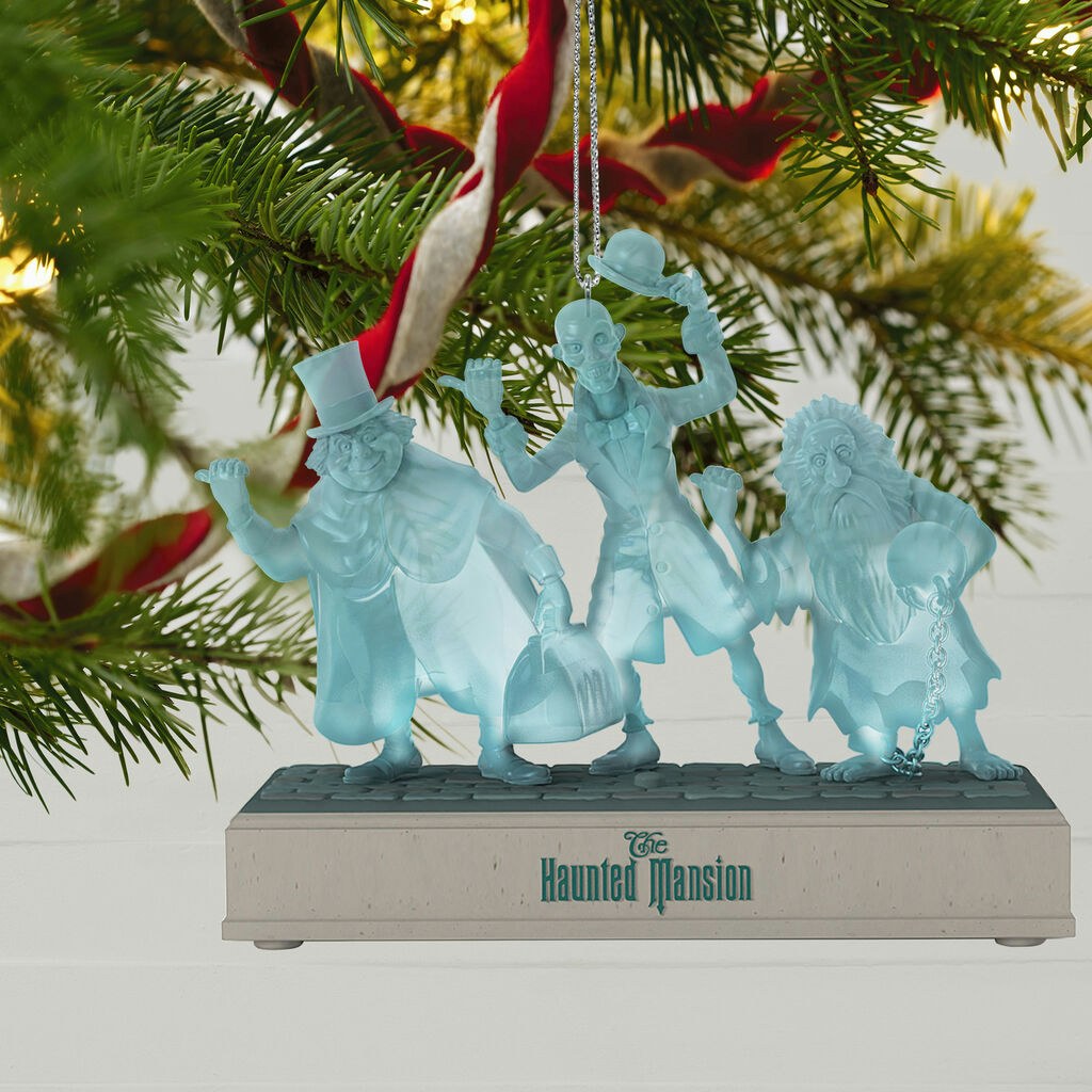 The Haunted Mansion Hitchhiking Ghosts Musical Keepsake Ornament With Light 3999QXD6591 02.jpg?auto=compress%2Cformat&ixlib=php 1.2