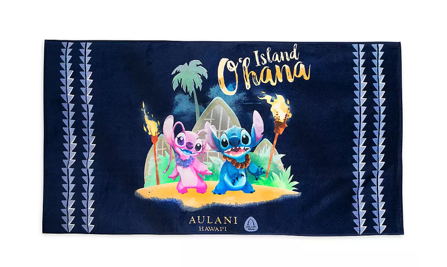 Aulani stitch towel