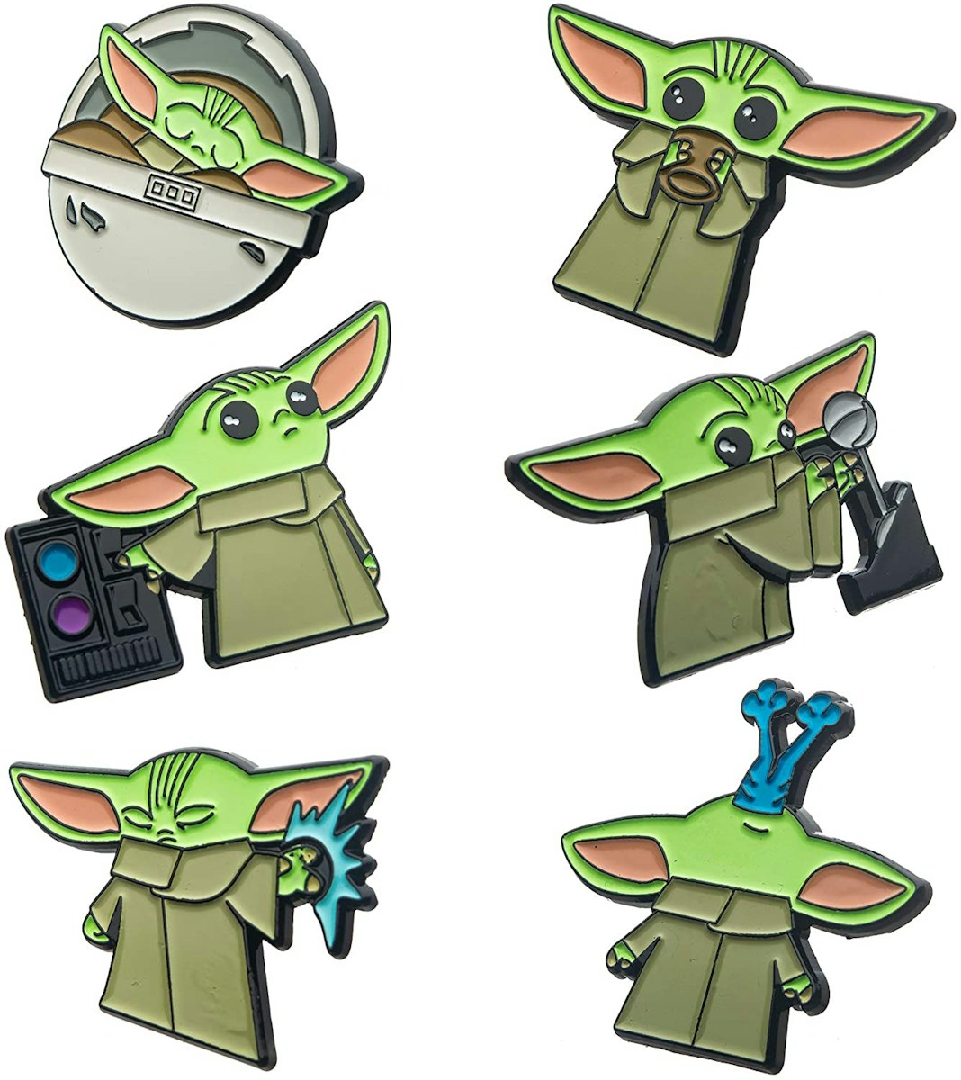 baby yoda enamel pins