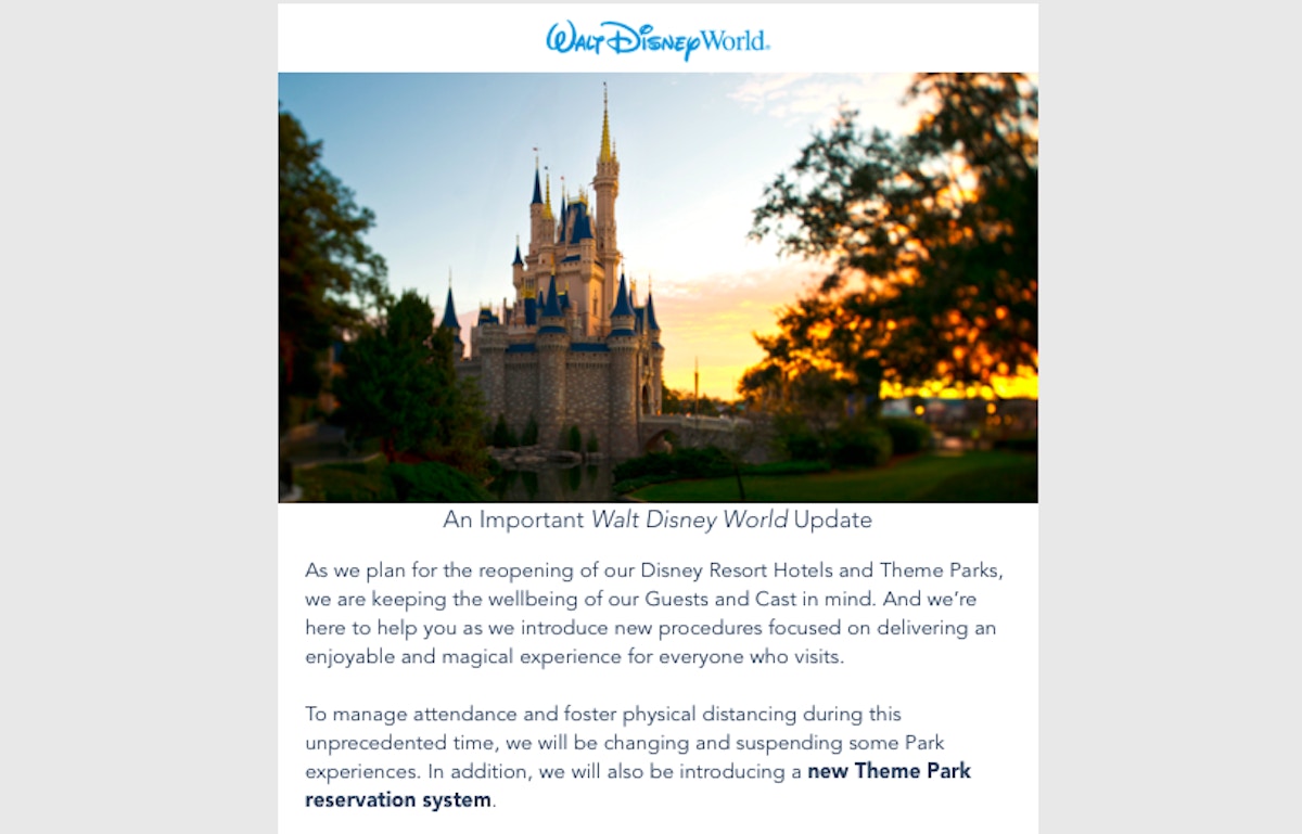 Walt Disney World Contacting Guests Regarding New Theme Park Reservation System Guests With Existing Tickets Getting Priority Access Wdwnt Com News - roblox theme park tycoon 2 script roblox jailbreak atm